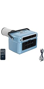 移動式エアコン　Mobile air conditioner Global Industrial™ Portable Air Conditioner w/ HEPA